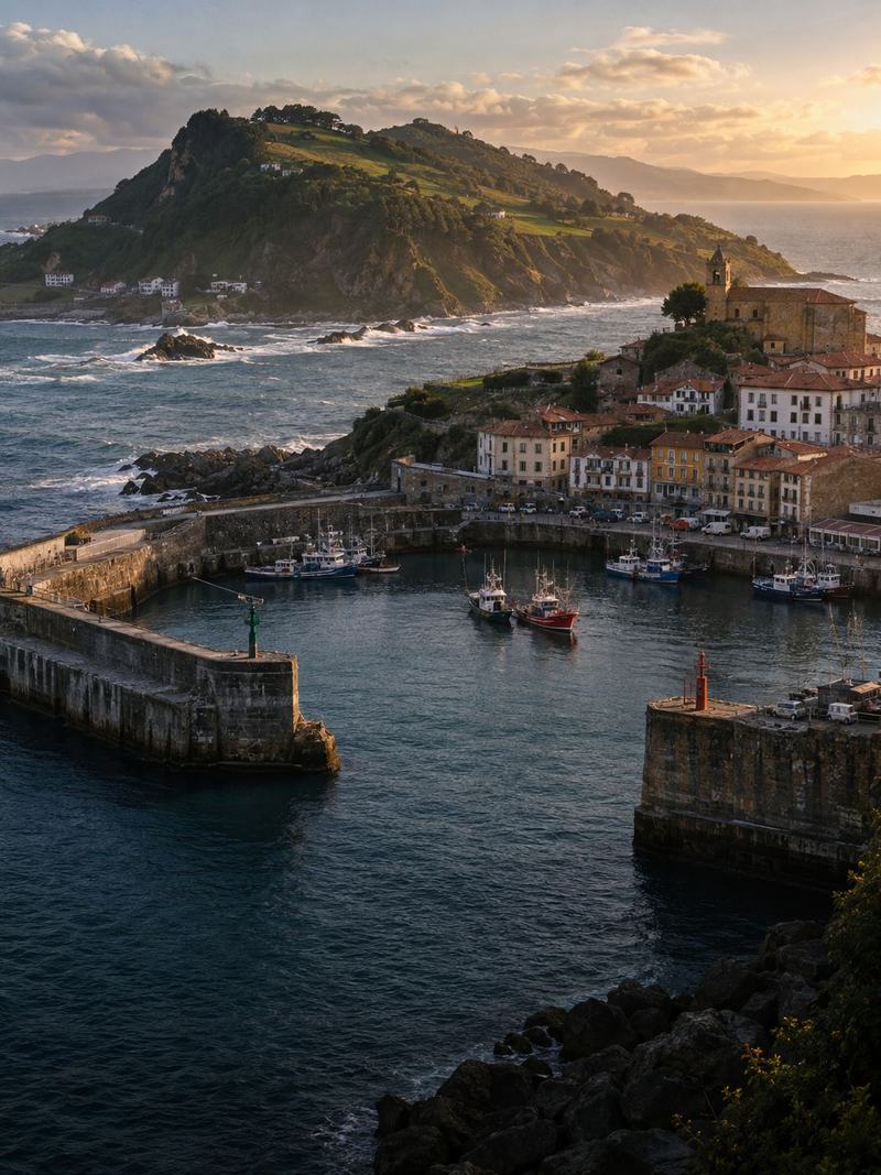 Côte de Getaria en Euskadi