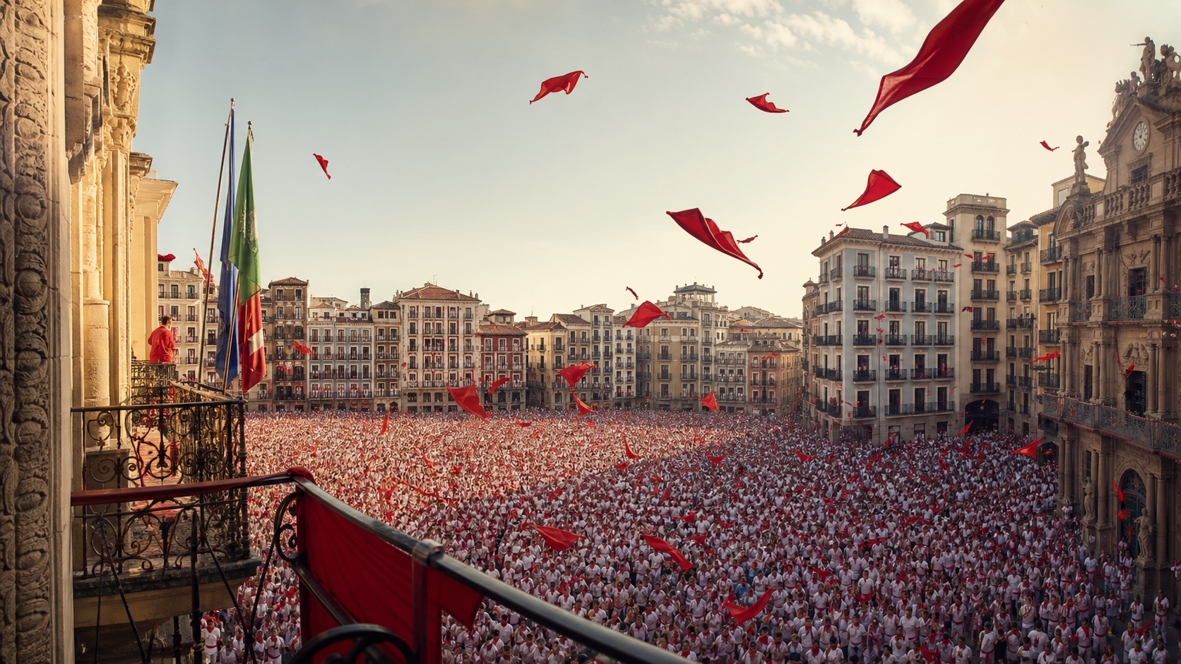 La emoción del Chupinazo en Pamplona