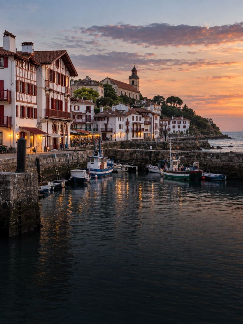 Port de Saint-Jean-de-Luz en Iparralde